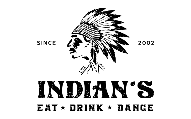 Logo Indians, client Luds Studio